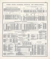 Statistics - United States Statistics - Page 232, Illinois State Atlas 1876
